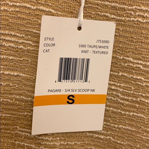 Carolyn Taylor PAGANI-3/4 SLV SCOOP NK - Picture 5 of 6